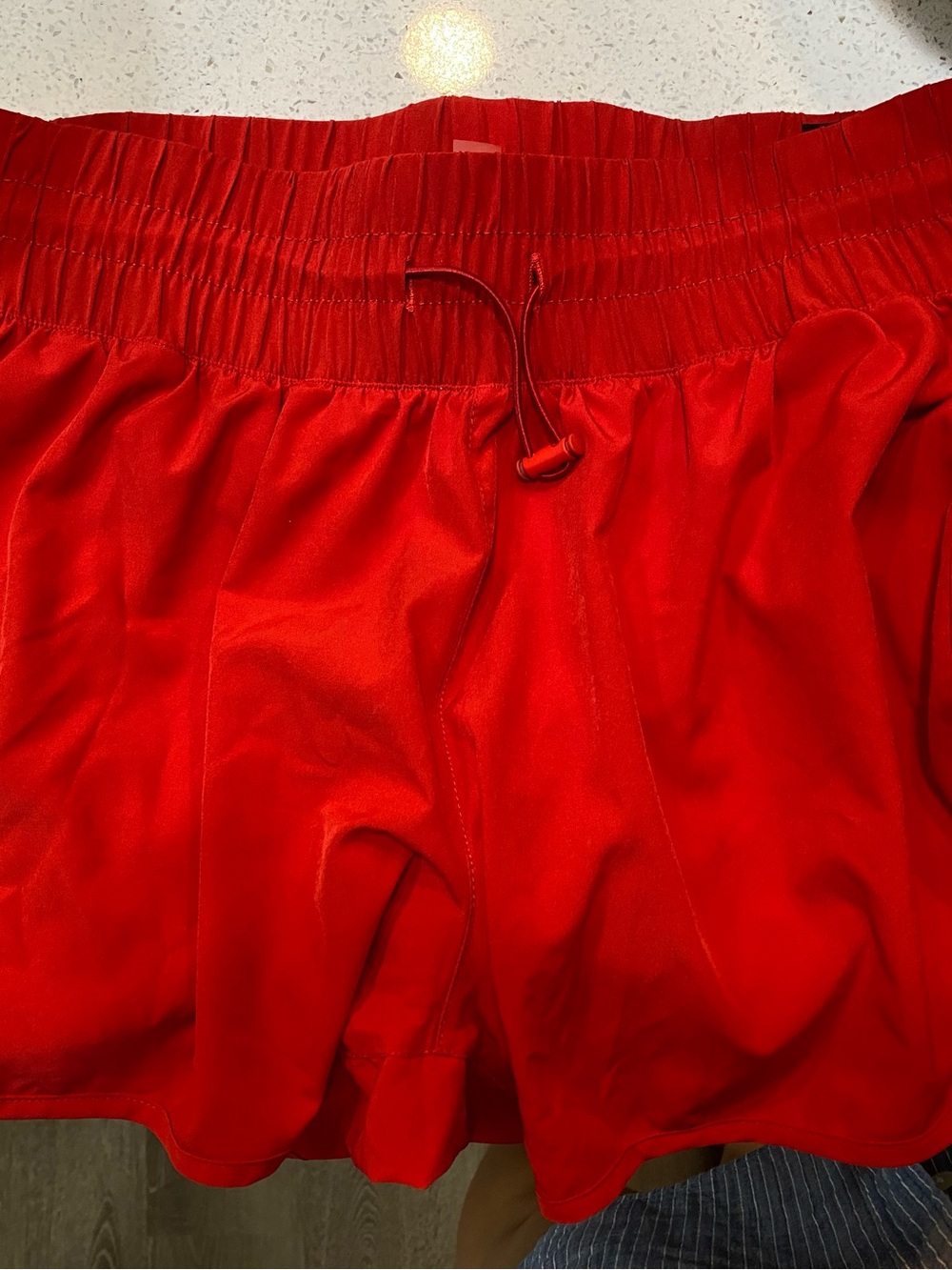 Simons Bright Red Athletic Shorts